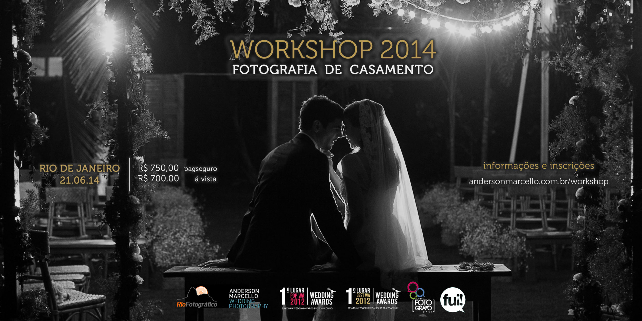 FOTOGRAFIA DE CASAMENTOS | Workshop 2014